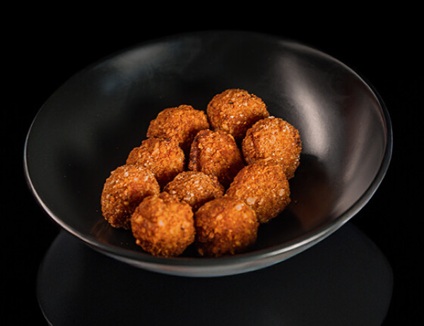 Bolas crujientes de queso
