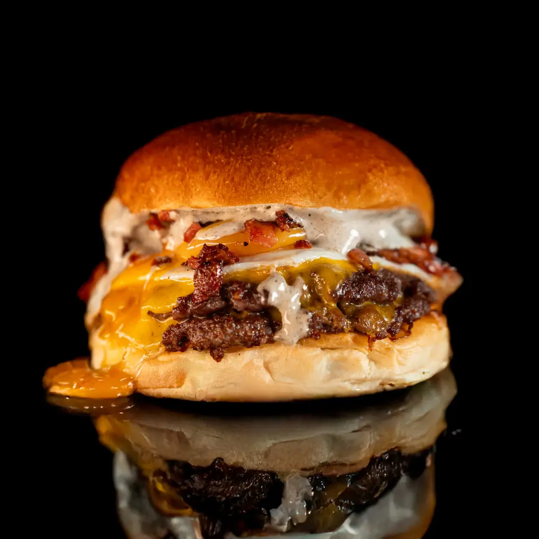 Smash burger Martxel recién hecha
